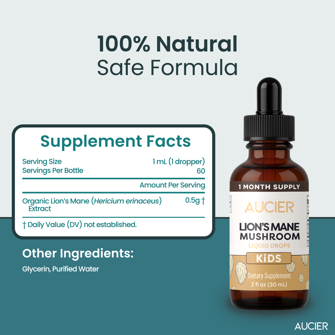 Aucier™ Kids Lion's Mane Drops
