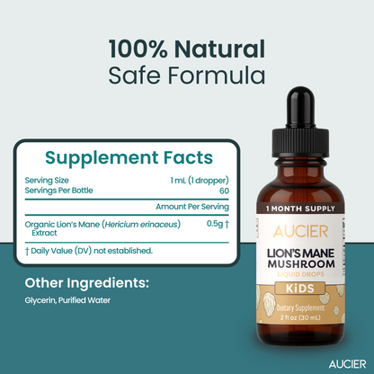 Aucier™ Kids Lion's Mane Drops