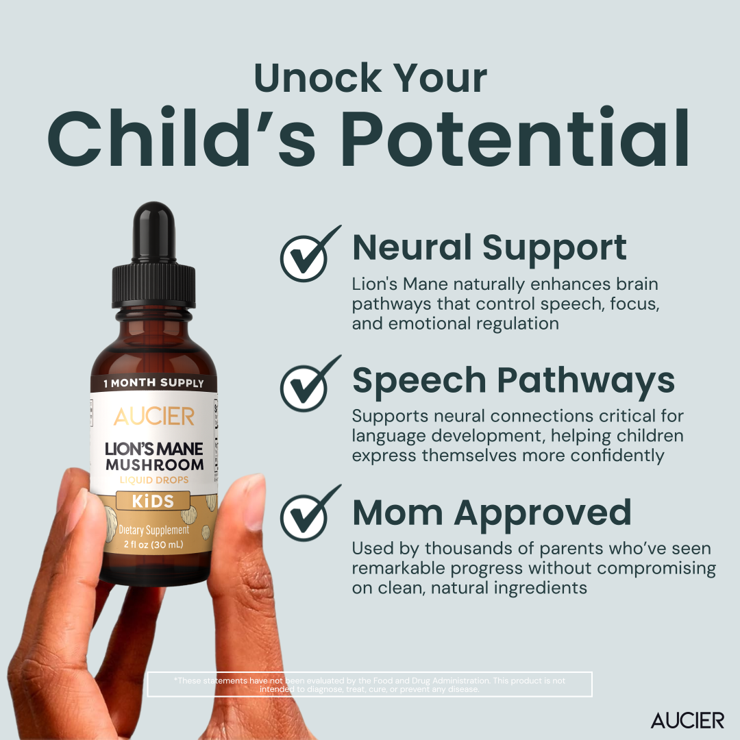 Aucier™ Kids Lion's Mane Drops