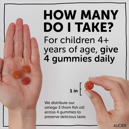 Aucier™ Kids Multi & Omega-3 Gummies